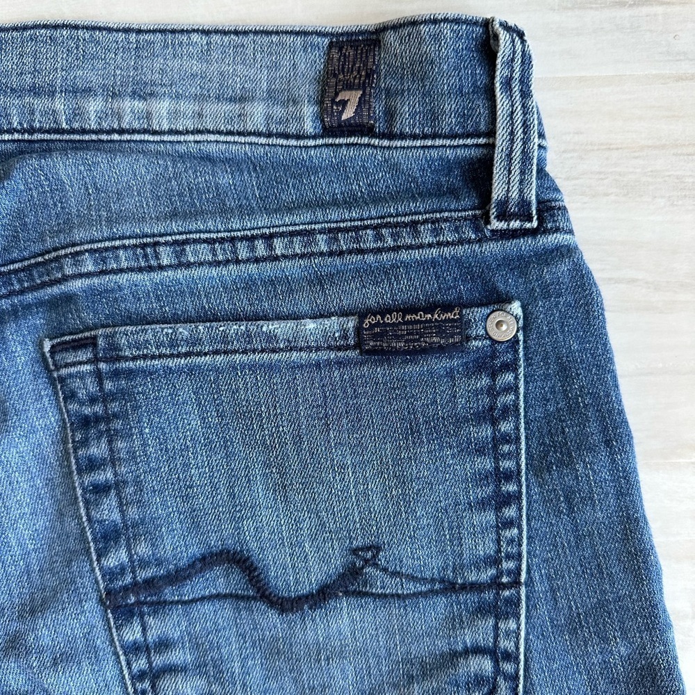 7 For All Man Kind Straight Leg Jeans - Picture 6 of 8